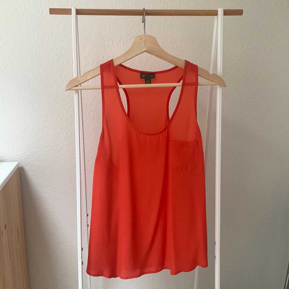 Fei Sheer Silk Tank